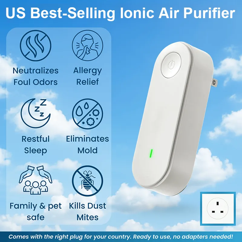Lenvoshop Air Purifier — Filters 99.9% of Pollutants, Smoke, Pollen, Dust