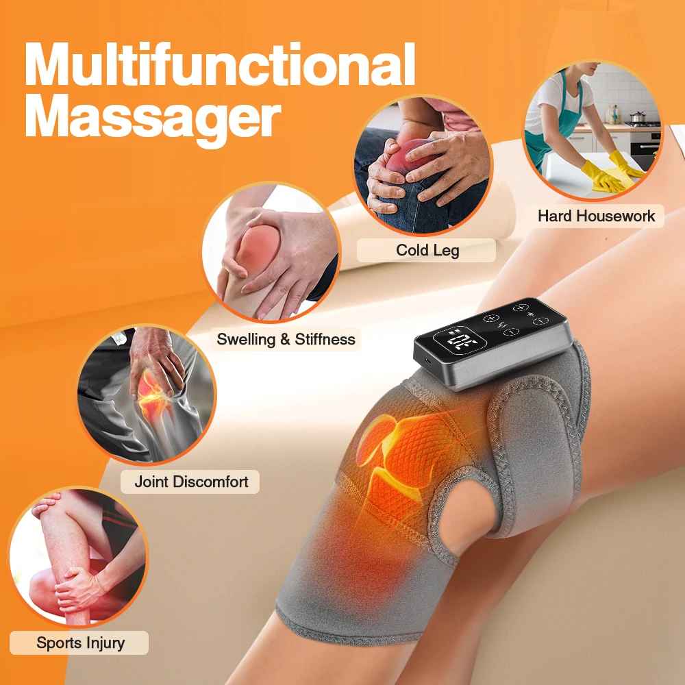 🌟 Lenvoshop 2-in-1 Wrist & Knee Electric Massager