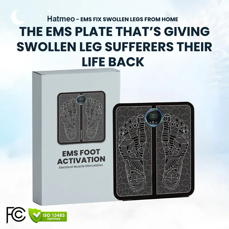 Lenvoshop EMS Leg Massager — Relief for Swollen Legs at Home
